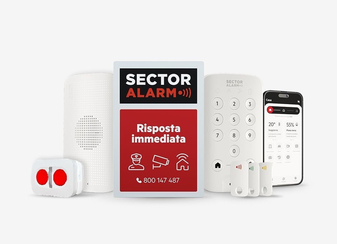 Accessori e dispositivi smart home Sector Alarm