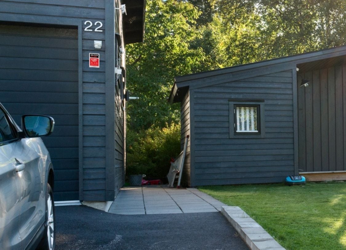 Garage protetto da allarme Sector Alarm