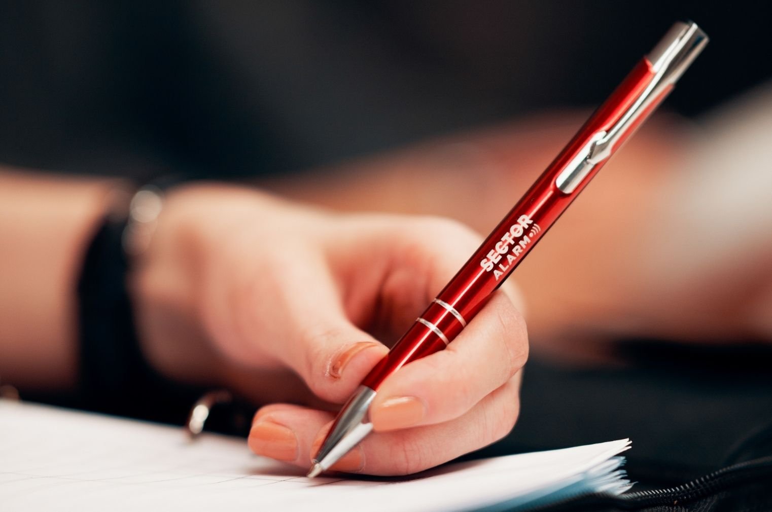Firma contratto Sector Alarm