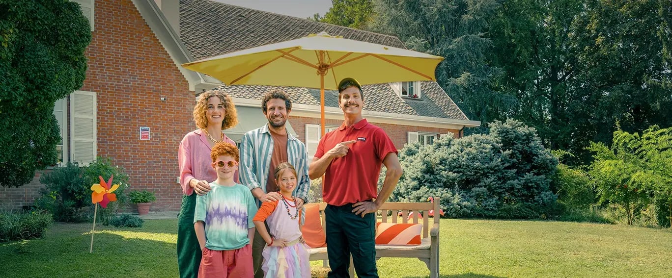La tua famiglia protetta da Sector Alarm