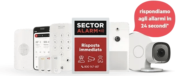 Kit prodotti Sector Alarm