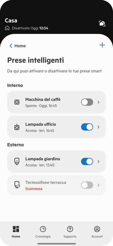 Smart Plugs - LANG=IT