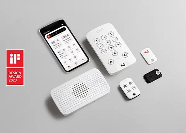 Dispositivi di allarme intelligenti Sector Alarm premiati con l’iF Design Award 2023 per design e user experience