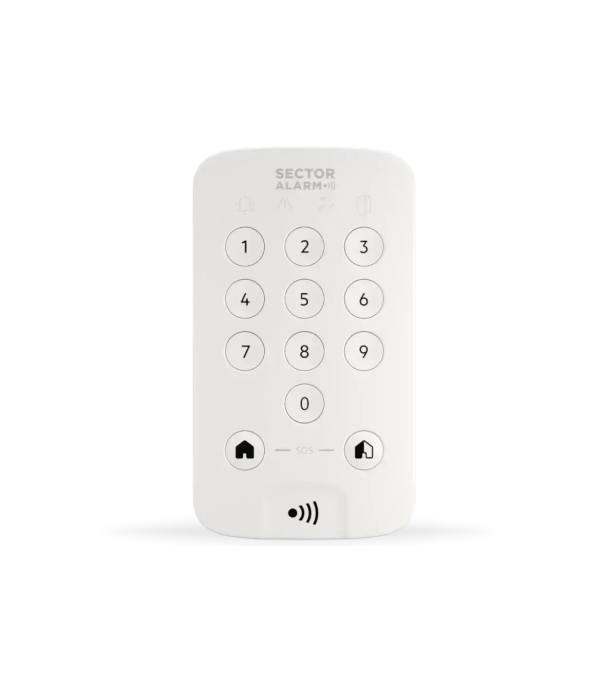 Pannello di controllo per allarme casa