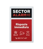 Cartelli dissuasori antifurto e allarme