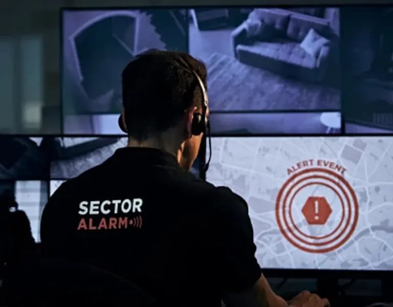 Risposta agli allarmi in meno di 10 secondi