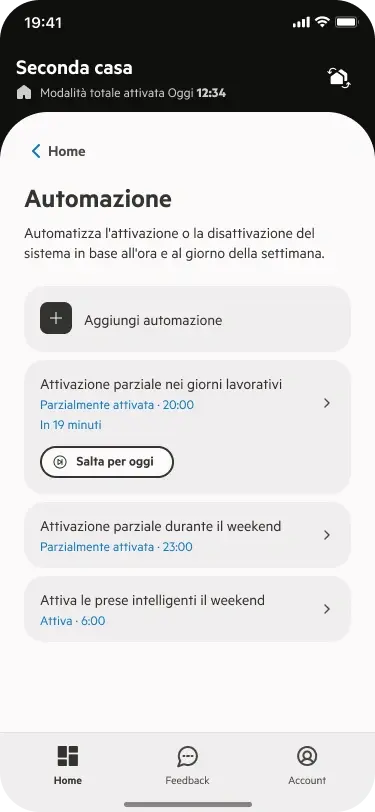 Programmazione personalizzata