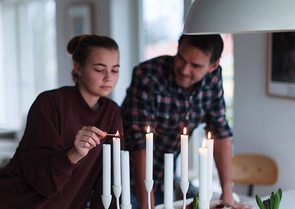Candele casa