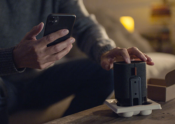 Una videocamera facile da installare